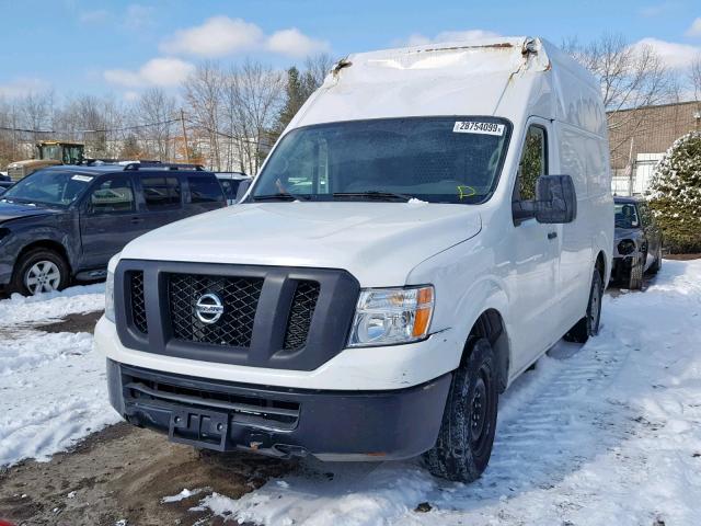 1N6BF0LY9HN810053 - 2017 NISSAN NV 2500 S WHITE photo 2