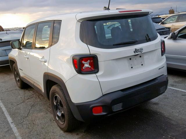 ZACCJAAT5GPE19264 - 2016 JEEP RENEGADE S Ağ foto 3