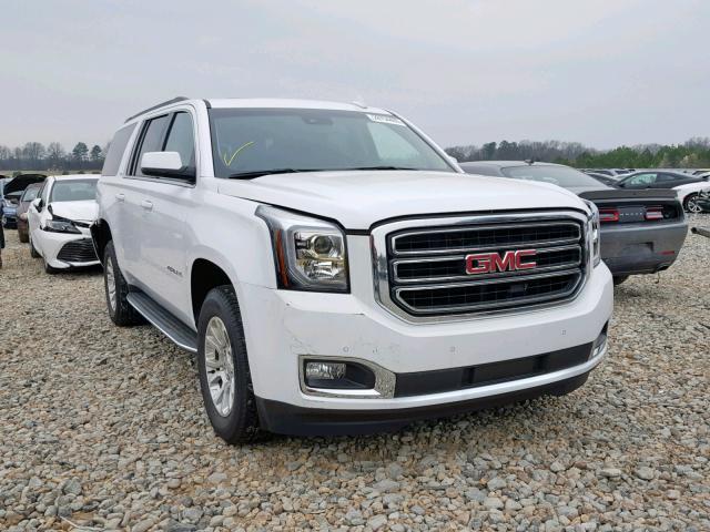 1GKS2GKC2KR166638 - 2019 GMC YUKON XL K WHITE photo 1