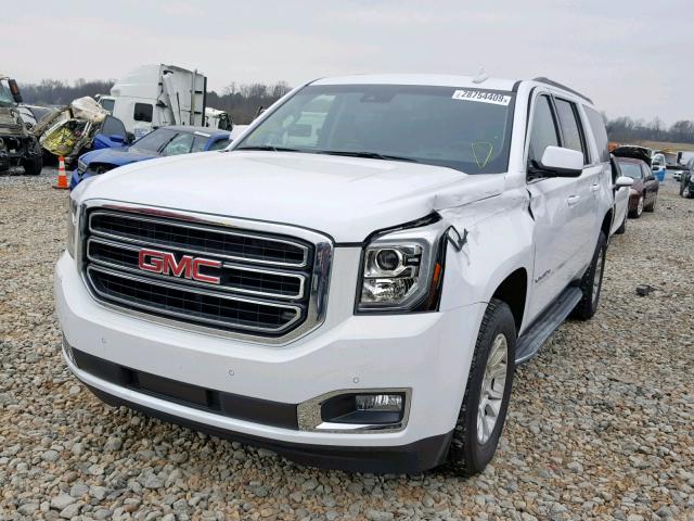 1GKS2GKC2KR166638 - 2019 GMC YUKON XL K WHITE photo 2