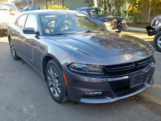 2C3CDXJG2HH557803 - 2017 DODGE CHARGER SX GRAY photo 1