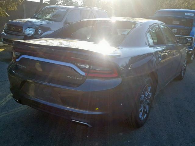 2C3CDXJG2HH557803 - 2017 DODGE CHARGER SX GRAY photo 4