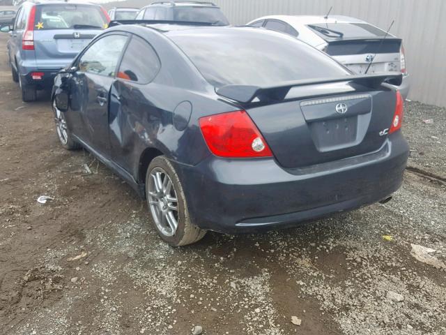 JTKDE177970193439 - 2007 TOYOTA SCION TC CHARCOAL photo 3