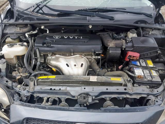 JTKDE177970193439 - 2007 TOYOTA SCION TC CHARCOAL photo 7