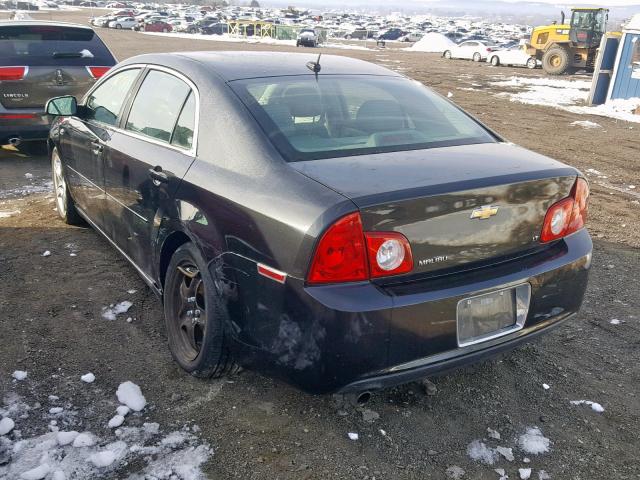 1G1ZH57B684299978 - 2008 CHEVROLET MALIBU 1LT 黑色 照片 3