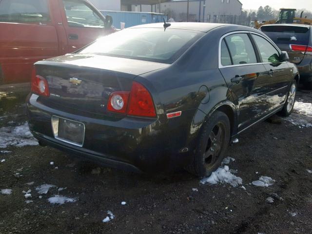 1G1ZH57B684299978 - 2008 CHEVROLET MALIBU 1LT 黑色 照片 4