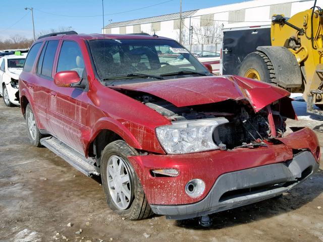 5GADT13S952138998 - 2005 BUICK RAINIER CX RED photo 1