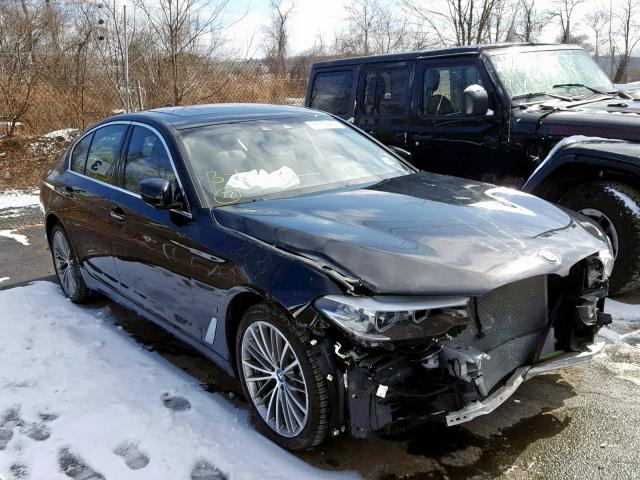 WBAJB1C53JB084779 - 2018 BMW 530XE BLACK photo 1