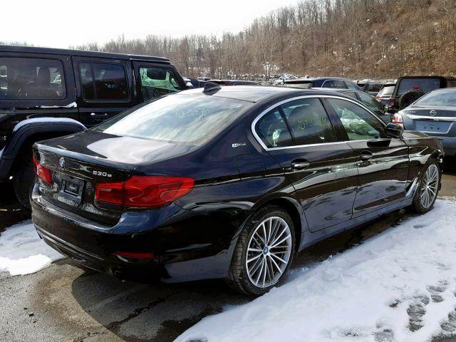 WBAJB1C53JB084779 - 2018 BMW 530XE BLACK photo 4