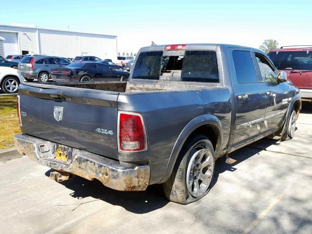 1C6RR7NT3DS580550 - 2013 RAM 1500 LARAM GRAY photo 4