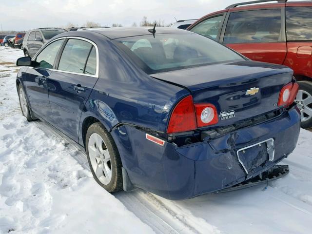 1G1ZG57BX94202589 - 2009 CHEVROLET MALIBU LS 蓝色 照片 3