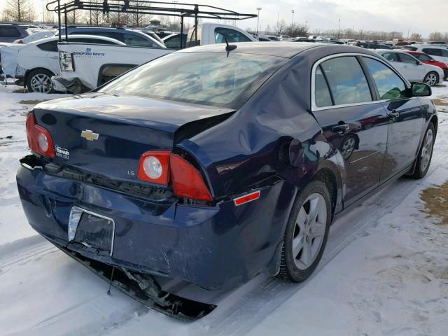 1G1ZG57BX94202589 - 2009 CHEVROLET MALIBU LS 蓝色 照片 4