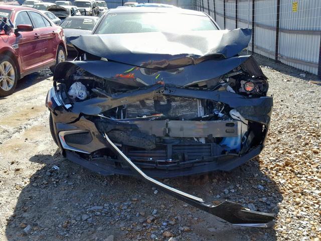 1G1ZB5ST8JF113675 - 2018 CHEVROLET MALIBU LS ნაცრისფერი ფოტო 9