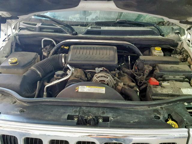 1J8HG58P27C654948 - 2007 JEEP COMMANDER WHITE photo 7