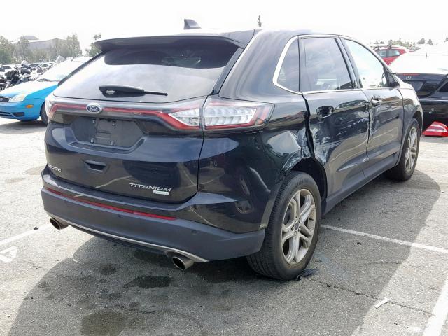 2FMPK3K98GBC37622 - 2016 FORD EDGE TITAN BLACK photo 4