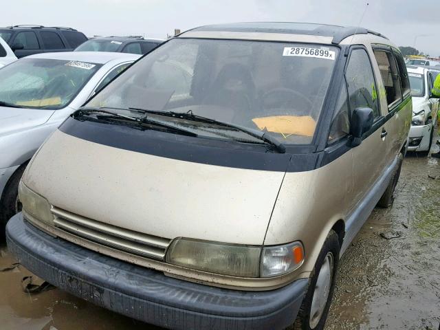 JT3AC12R2P1068757 - 1993 TOYOTA PREVIA LE GOLD photo 2