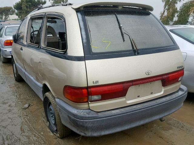 JT3AC12R2P1068757 - 1993 TOYOTA PREVIA LE GOLD photo 3