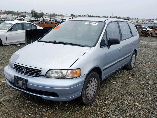 JHMRA1869VC007598 - 1997 HONDA ODYSSEY BA SILVER photo 2