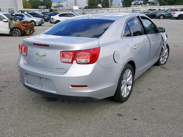 1G11E5SA3DF241006 - 2013 CHEVROLET MALIBU 2LT SILVER photo 4