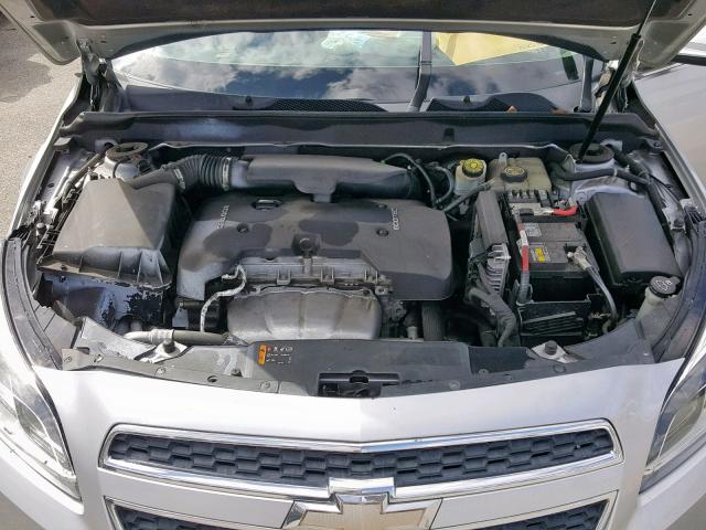 1G11E5SA3DF241006 - 2013 CHEVROLET MALIBU 2LT SILVER photo 7