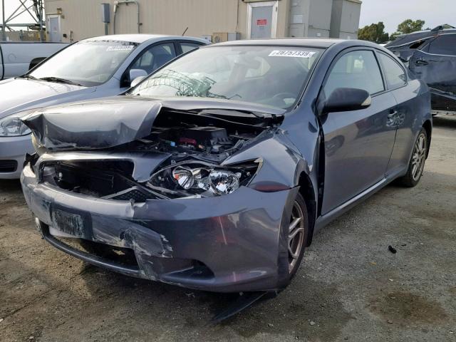 JTKDE167760120358 - 2006 TOYOTA SCION TC ნაცრისფერი ფოტო 2