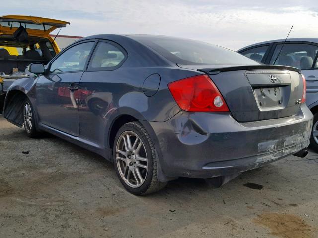 JTKDE167760120358 - 2006 TOYOTA SCION TC ნაცრისფერი ფოტო 3