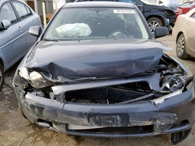 JTKDE167760120358 - 2006 TOYOTA SCION TC ნაცრისფერი ფოტო 9