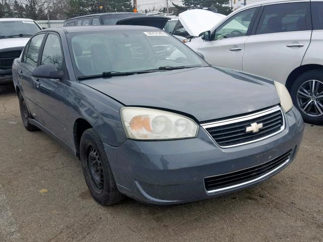 1G1ZS57F37F173567 - 2007 CHEVROLET MALIBU LS GRAY photo 1
