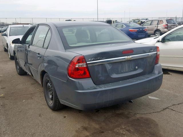 1G1ZS57F37F173567 - 2007 CHEVROLET MALIBU LS GRAY photo 3