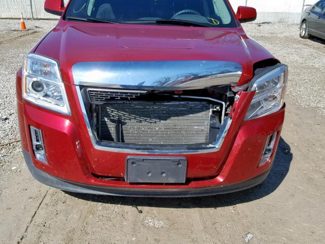 2GKALMEK3E6231250 - 2014 GMC TERRAIN SL RED photo 9