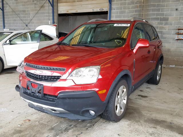 3GNAL2EK2ES560112 - 2014 CHEVROLET CAPTIVA LS 勃艮第红 照片 2