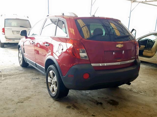 3GNAL2EK2ES560112 - 2014 CHEVROLET CAPTIVA LS 勃艮第红 照片 3