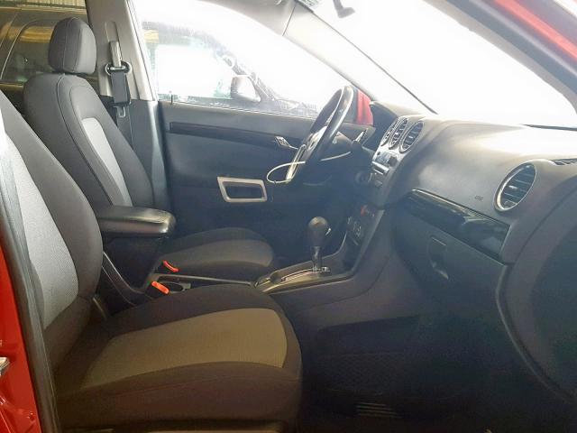 3GNAL2EK2ES560112 - 2014 CHEVROLET CAPTIVA LS 勃艮第红 照片 5