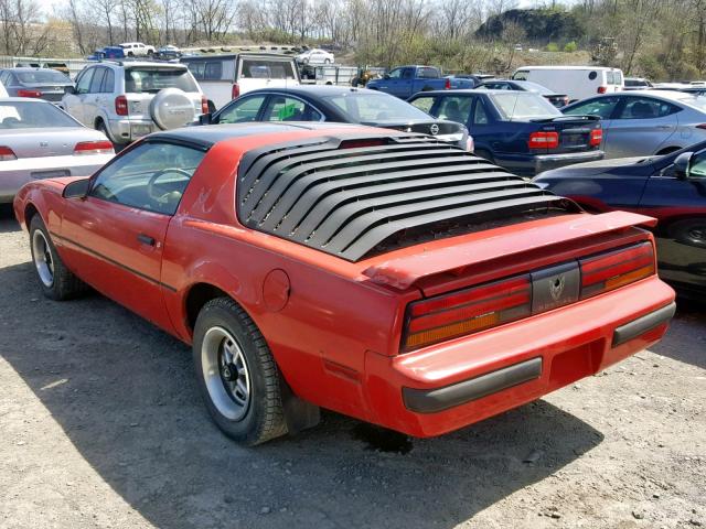 1G2FS87S3GN250795 - 1986 PONTIAC FIREBIRD RED photo 3