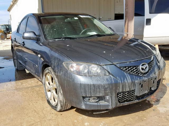 JM1BK32FX81172774 - 2008 MAZDA 3 I GRAY photo 1