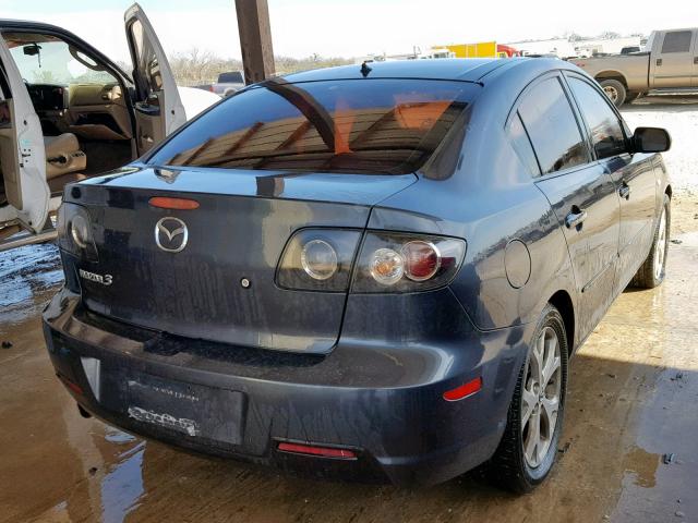 JM1BK32FX81172774 - 2008 MAZDA 3 I GRAY photo 4