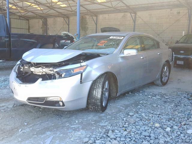 19UUA8F59EA007354 - 2014 ACURA TL TECH SILVER photo 2