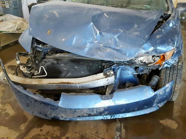 2HGFA16418H014571 - 2008 HONDA CIVIC DX-G BLUE photo 9