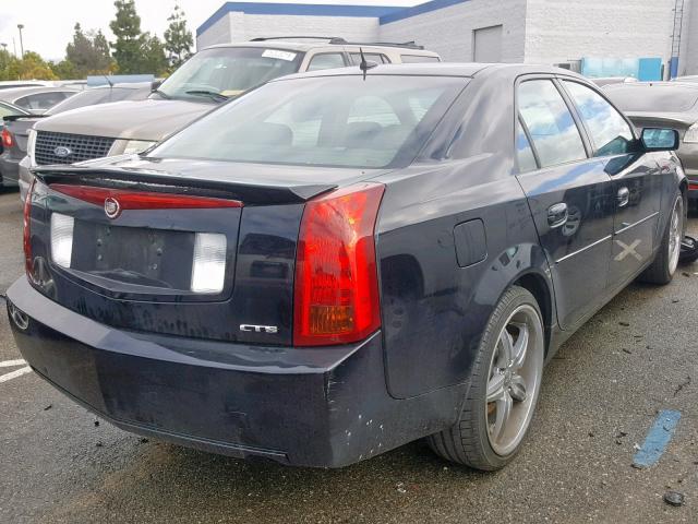 1G6DP567850208619 - 2005 CADILLAC CTS HI FEA BLACK photo 4