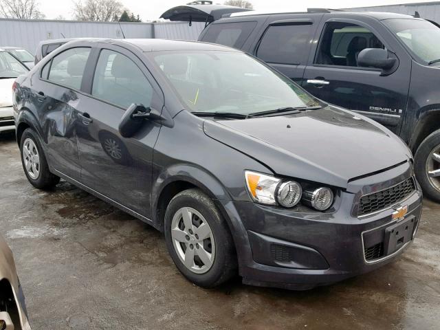 1G1JA5SH6G4170392 - 2016 CHEVROLET SONIC LS 黑色 照片 1