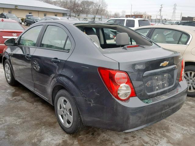 1G1JA5SH6G4170392 - 2016 CHEVROLET SONIC LS 黑色 照片 3