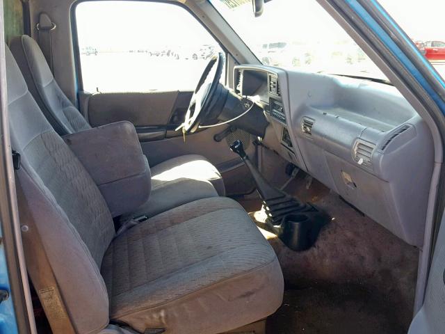 1FTCR11XXPPA88822 - 1993 FORD RANGER BLUE photo 5