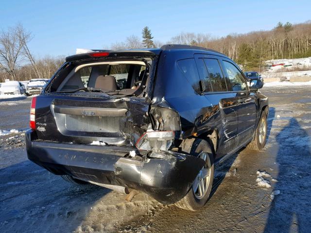 1J8FF47B49D101936 - 2009 JEEP COMPASS SP შავი ფოტო 4
