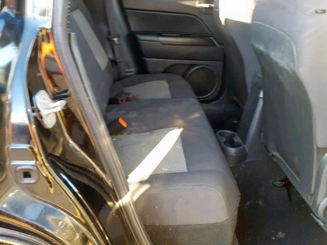 1J8FF47B49D101936 - 2009 JEEP COMPASS SP შავი ფოტო 6