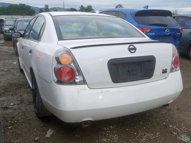 1N4BL11D62C215140 - 2002 NISSAN ALTIMA SE WHITE photo 3