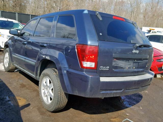 1J8GR48K18C223331 - 2008 JEEP GRAND CHER BLUE photo 3