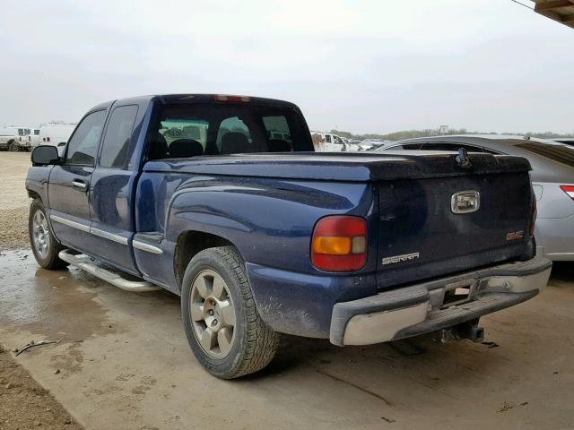 2GTEC19T5X1568758 - 1999 GMC NEW SIERRA BLUE photo 3