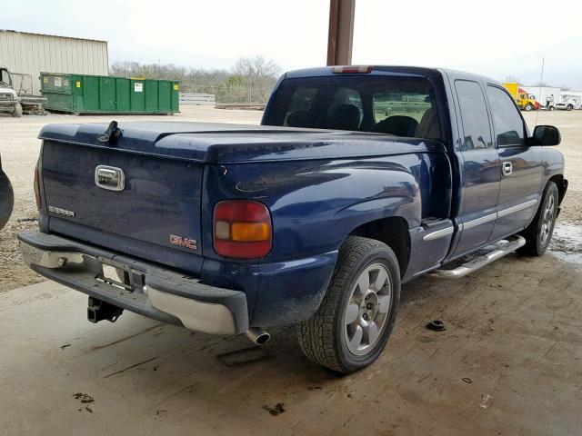 2GTEC19T5X1568758 - 1999 GMC NEW SIERRA BLUE photo 4