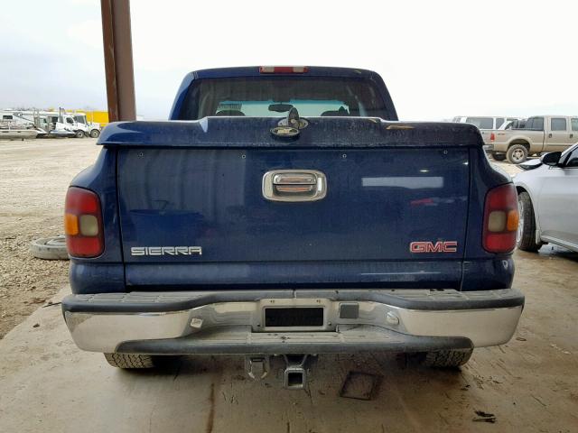 2GTEC19T5X1568758 - 1999 GMC NEW SIERRA BLUE photo 9