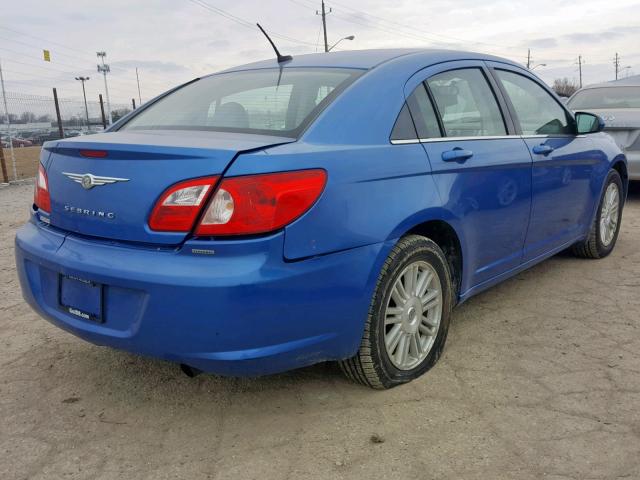 1C3LC56R78N267713 - 2008 CHRYSLER SEBRING TO BLUE photo 4